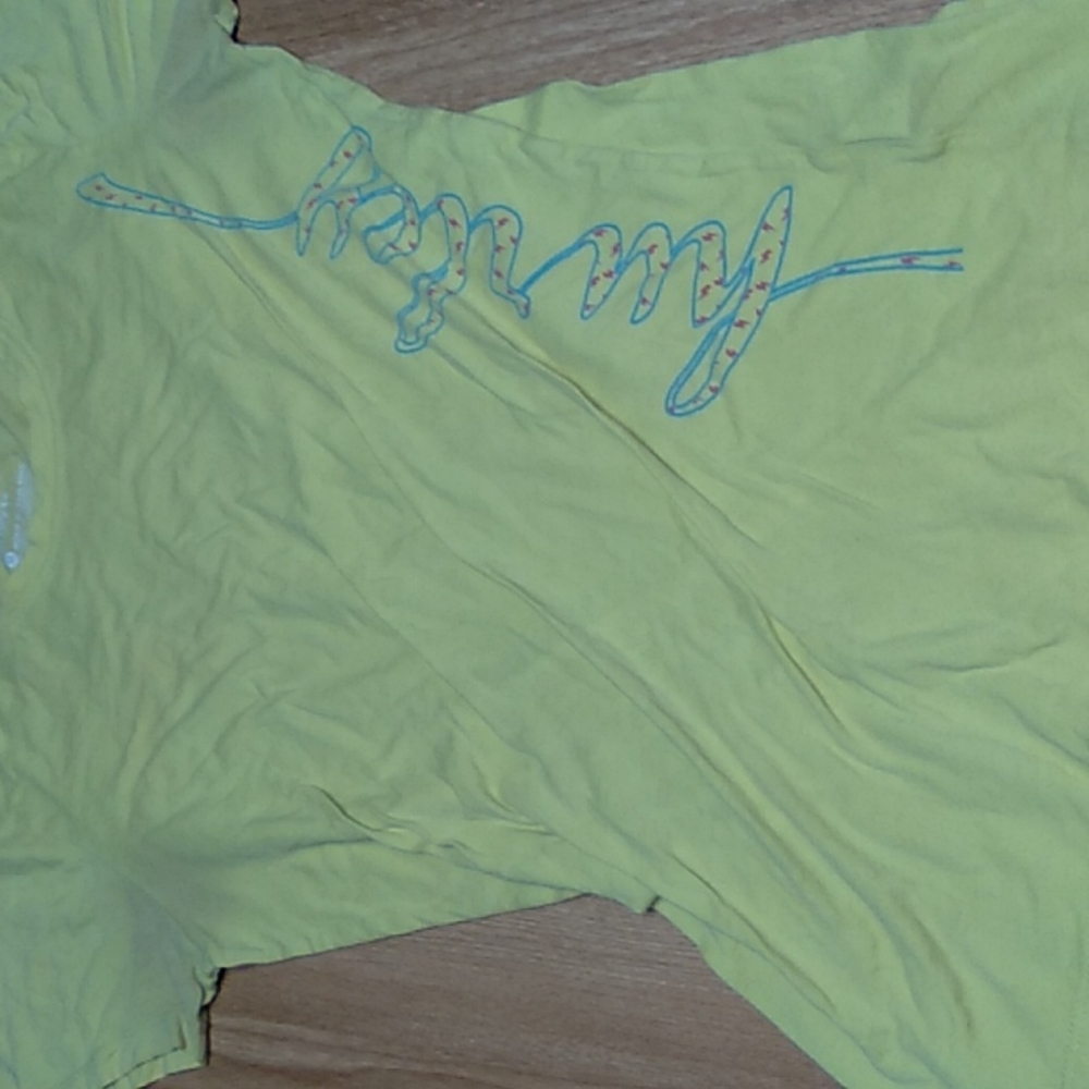 Hurley yellow tee